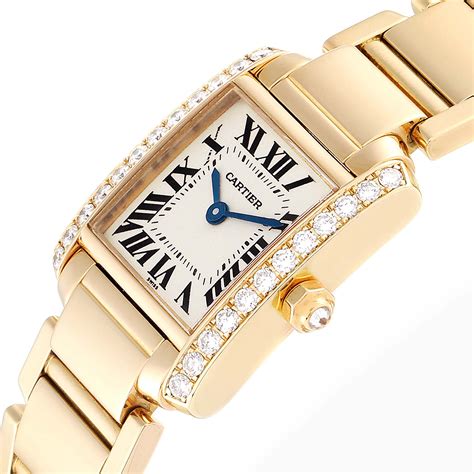 ' ladies diamond cartier watches|cartier women's watches with diamonds.